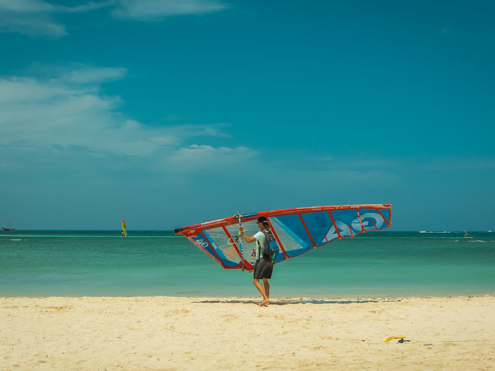 Watersports off the coast of Aruba